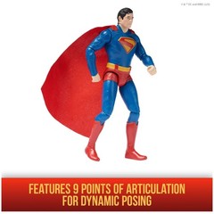 DC Comics SUPERMAN, Superman 6-inch Action Figure, for Ages 4 and up