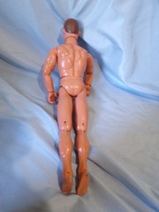 1993 1995 Hasbro GI Joe 12″ figure face paint no clothes