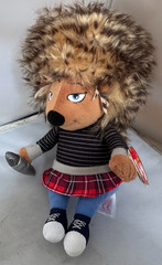 NEW TY Beanie Babies Ash Hedgehog 7″ Plush Stuffed Animal 2017 Sing 2 Toy NWT
