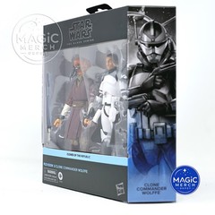 IN HAND 2026 Star Wars The Black Series Plo Koon Clone Commander Wolffe Set