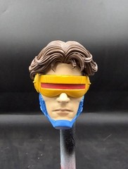 Marvel Legends Custom Xmen 97 Cyclops Head 1/12 Scale Painted