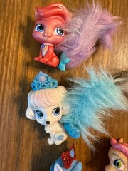 Disney Princess Palace Pets Furry Tail Lot 8 pc Toys
