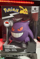 Pokémon Select Gengar Purple Deluxe Vinyl Figure Series 4+ Ages