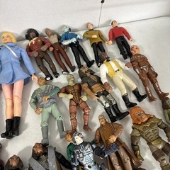 Playmates 90s Star Trek Loose Lot of 200 Action Figures
