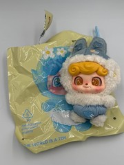 (US Seller) JOTOYS Q Kid Fairy Tales Plush Series Pendant- Confirmed Dream Bunny
