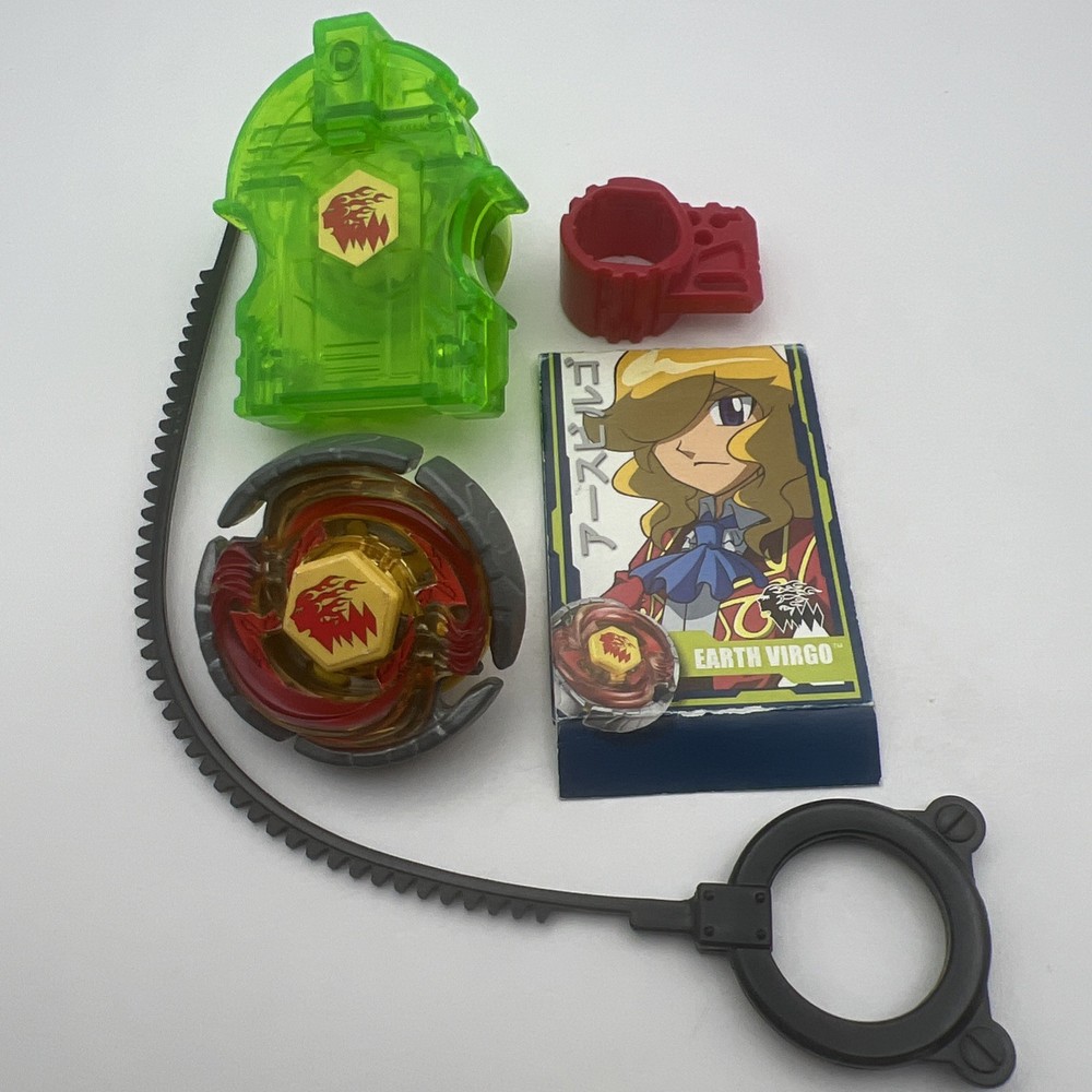 Special Earth Virgo GB145BS Beyblade With Accessories Hasbro Metal Fusion