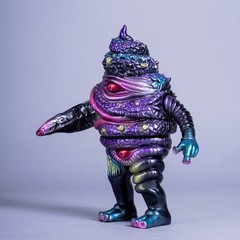 Paul Kaiju Unchiman Midnight Bloom Japanese Soft Vinyl Sofubi Figure Poop Art