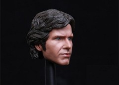 Custom 1/6 Scale Han Solo Harrison Ford Head Sculpt For Hot Toys phicen ❶USA❶