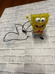 Nickelodeon SpongeBob Squarepants Electric Night Light Desk Lamp Plastic Resin