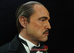 DAMTOYS The Godfather Vito Corleone Bust Model silica gel In Stock 1/1 H62cm
