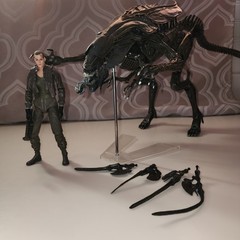 NECA Alien Resurrection Alien Queen 15″ Deluxe Action Figure Rare READ Damage