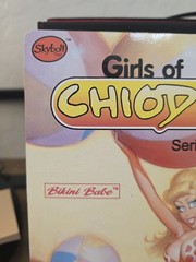 GIRLS of CHIODO Series I BIKINI BABE Signed Figurine 1998 SkyBolt Toyz 80/600