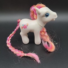 My Little Pony 3 Figures Lot Long Hair Petal Blossom Aloha Pearl Baby Bellaluna