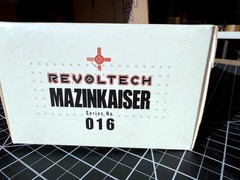 NEW RARE Kaiyodo Revoltech Mazinkaiser Ltd BLACK EDITION #016 Go Nagai 40th BNIB