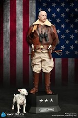 DID A80164+E60071 WWII US Army General George Patton & Accessory Kit 1/6 Model