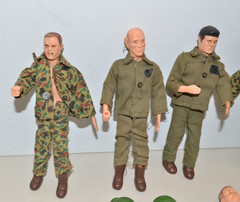 Vintage 1966 TOPPER TOYS THE TIGERS Action Figure Lot 6.5″ Tall With Accessories