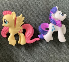 My Little Pony Mini PVC Figures 2” Lot of 8 Hasbro- Candace, Pinkie, Rainbow….
