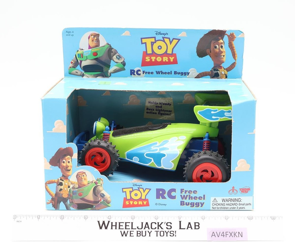 RC Free Wheel Buggy Disney Toy Story 1996 Thinkway Toys NEW MIB