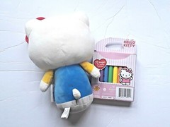 Hallmark Itty Bittys Hello Kitty Plush Animal 11″ and Hello Kitty Activity Car..