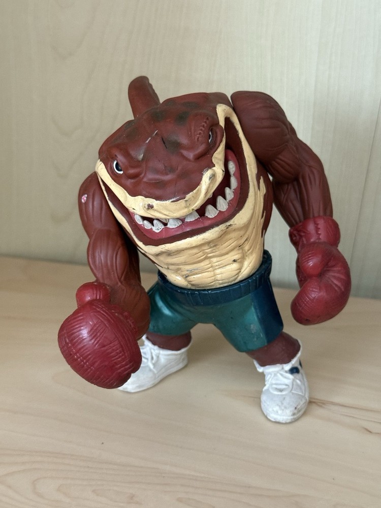 Street Sharks 1995 “Slammer” Action Figure Street Wise SLAMMU Boxer