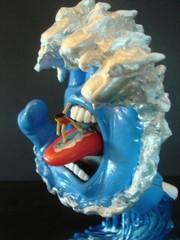 WAVE HAND Custom Kidrobot Santa Cruz Skateboards Screaming Hand Figure