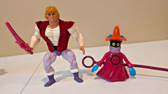 Vintage He-Man and Battle Cat Masters of the Universe 1982 Orko MOTU Mexico Lot2