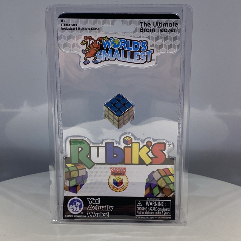Super Impulse 503 Plastic Multicolor 8+ Years Worlds Smallest Rubik’S Cube