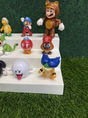 Super Mario Bros. Action Figures Lot 15 Pcs Nintendo Collection Bowser Jr. Iggy