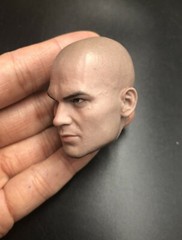 1/6 scale Male Bald Head Sculpt for 12” Action Figure