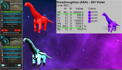 Dreadnoughtus TOP STATS Ark Survival Ascended ASA PVE (PC/Xbox/PS）