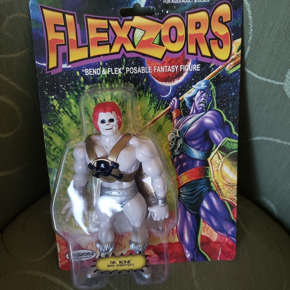 Flexzors Dr. Bone Mad Scientist Zoloworld