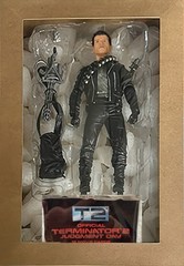 Terminator 2 Judgement Day T-800 Arnold Schwarzenegger Action Figure CARDS