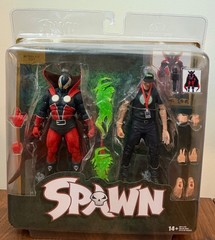 McFarlane Gold Label 30th Anniversary Spawn and Todd 7″ Action Figures 2-Pack