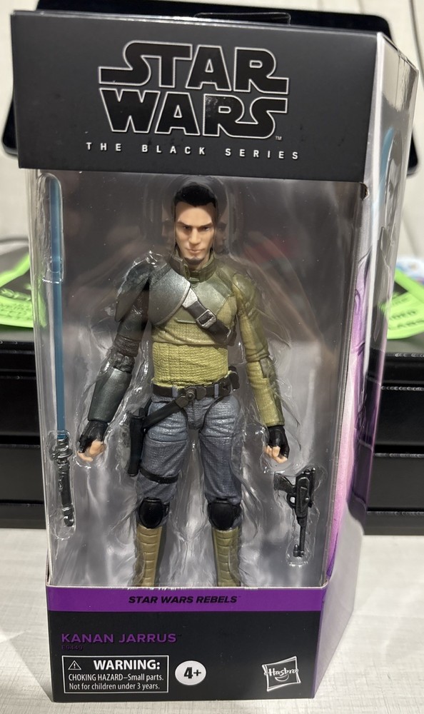 Star Wars Kanan Jarrus Rebels Black Series 6 inch Action Figure (New/Sealed)