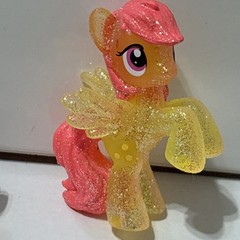 My Little Pony 5 pc Set Pegasus Transparent And Sparkle 2” Rainbow Dash + More