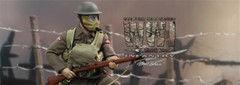 DID XB80028 1/12 British Infantry Albert Solder Action Figure 6in Model