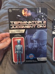 New ReAction Terminator 2 Judgement Day T1000 Action Figure Set Of 2 Un-Punched!