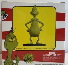 Dr. Seuss THE GRINCH Vinyl 4.5” Figure Collectible NEW *READ*