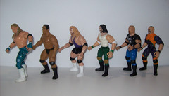 Lot of Vintage 1990s Jakks Pacific Wrestling Action Figures WWF