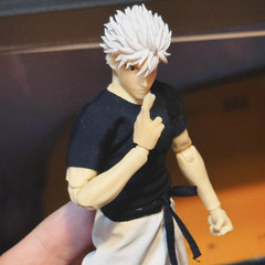 1/12 Custom Hands + shoes + head sculpt For 6” Jujutsu Kaisen Satoru Gojo set