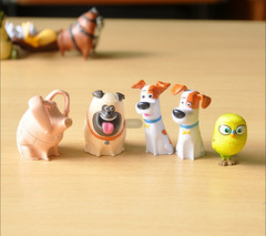 14pcs Secret Life of Pets PVC Figures – Rabbit, Dog, Cat Action Toys Xmas Gift