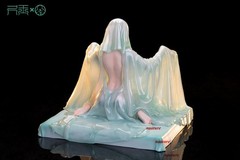 ChiYu Studio Female Ghost Bed Figures Limited Models Collectible Statues H16.5cm