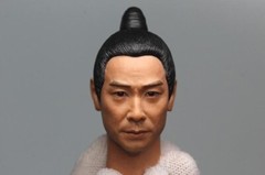 1/6 Man Chinese Kung Fu Star Qi Jiguang Zhao Wenzhuo Head Carved Fit 12″ Figure
