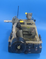 2010 GI Joe VAMP Jeep Vehicle Double Clutch 4″ Figure 25th Pursuit of Cobra POC