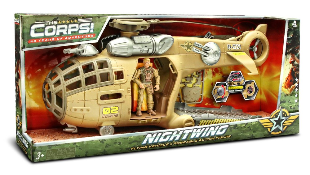 1:18 Lanard Toys THE CORPS!: Nightwing Copter LN-33925