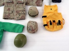 LOT GI Joe Clothing Boots Helmets BUYER GETS ALL for 12″ Joes