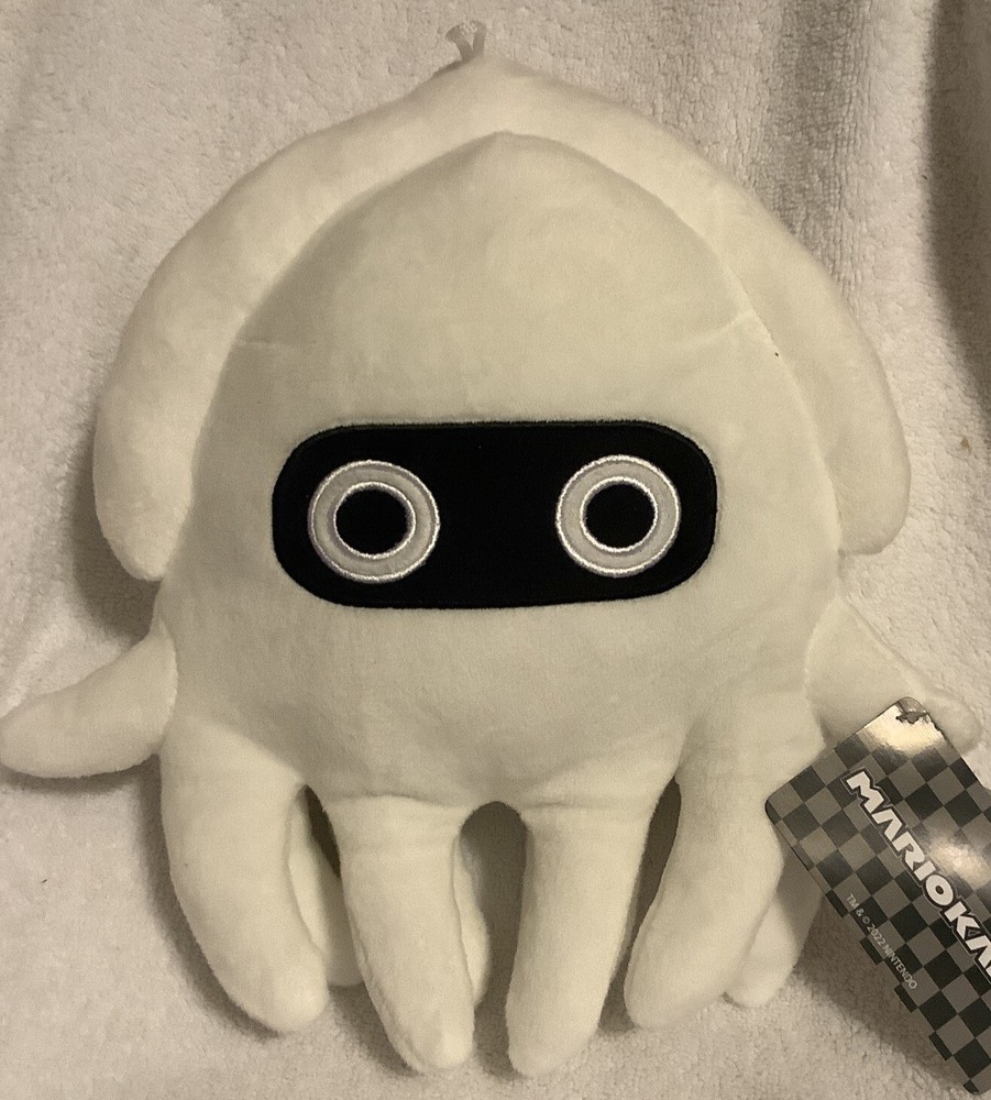Mario Kart Enemies 10″ Nintendo Boo Stuffed Plush Toy Characters NWT Licensed