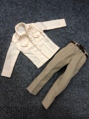 1/6 Custom Indiana Jones Harrison Ford Suit V1 for body Action Figure 12 inch