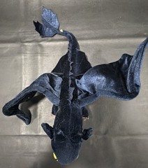 Dreamworks How To Train Your Dragon Toothless Night Fury Poseable Bendable Plush