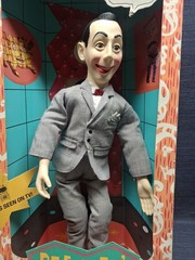 VTG Pee-Wee Herman Talking Pull String Doll 18” Original – Works Squeaky